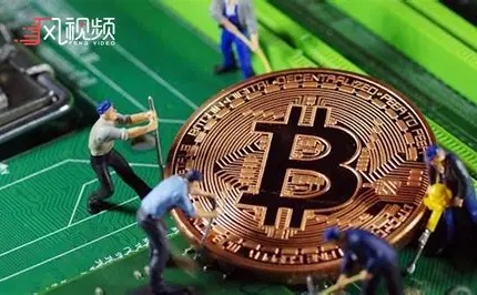A visual representation of miners working tirelessly in a mining farm