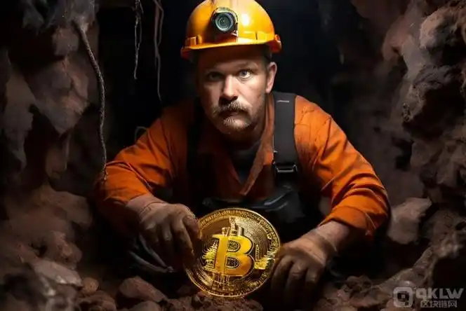 A bustling mining farm adapting to new American regulations, showcasing rows of rigs under stringent energy compliance